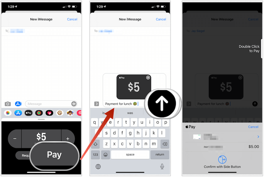 Apple Pay effettua il pagamento