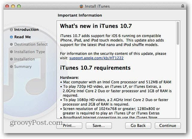 Apple rilascia l'aggiornamento iTunes 10.7 incrementale