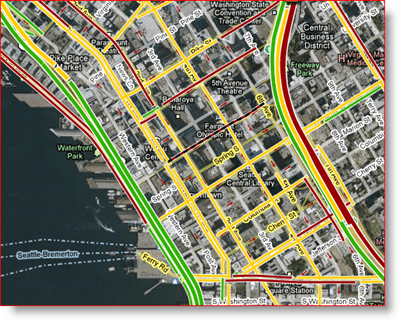 Google aggiunge le condizioni del traffico per le arterie su Google Maps