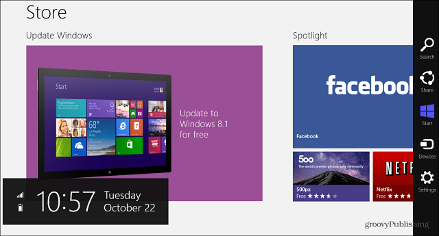 aggiornamento a Windows 8.1