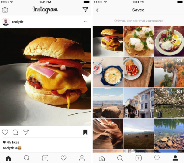 I post salvati di Instagram sono ora disponibili come parte della versione 10.2 di Instagram per iOS e Android.