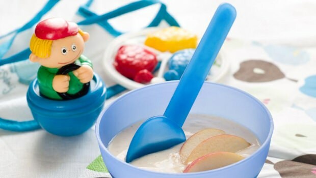 Ricetta di purea di frutta con yogurt per bambini