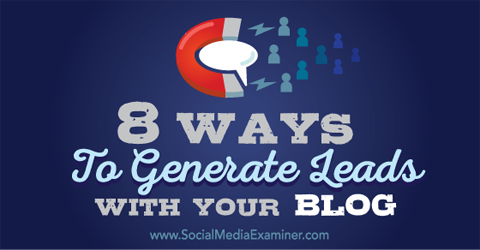 generare lead con il tuo blog