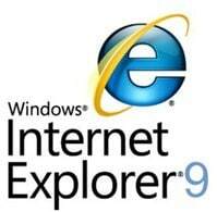 Logo di Internet Explorer 9