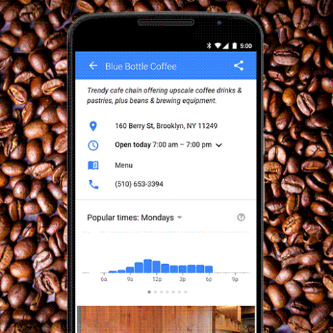 Google cerca orari di lavoro locali