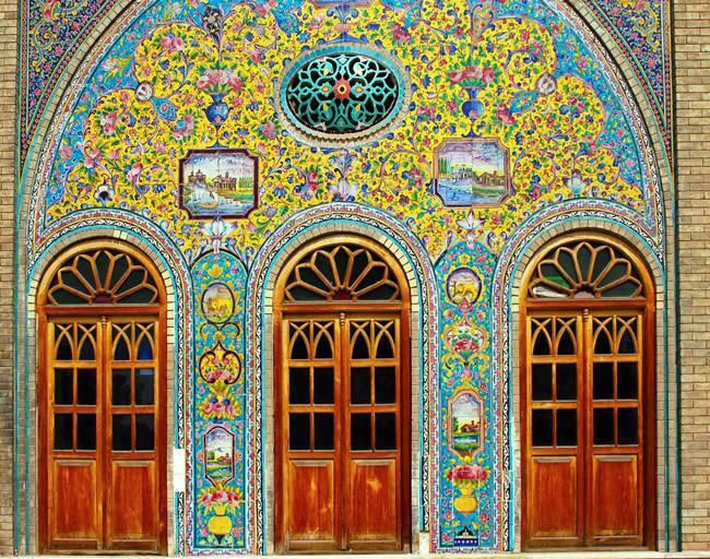 Scene dal Palazzo Golestan