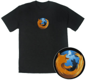 maglietta di Firefox