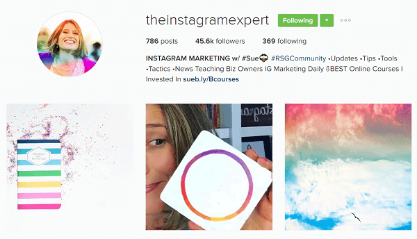Usa le storie di Instagram per attirare nuove persone sul tuo feed.