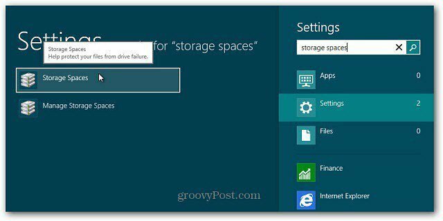 Spazi di archiviazione di Windows 8: primo sguardo
