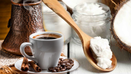 Se aggiungi un cucchiaino di olio di cocco al tuo caffè ...