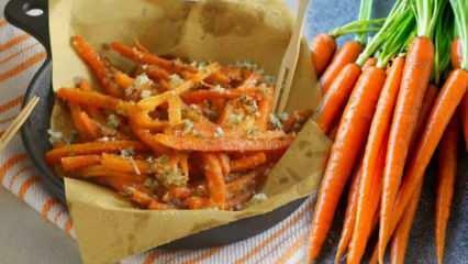 Ricetta carote fritte! Come friggere le carote? Carote fritte con uova e farina 