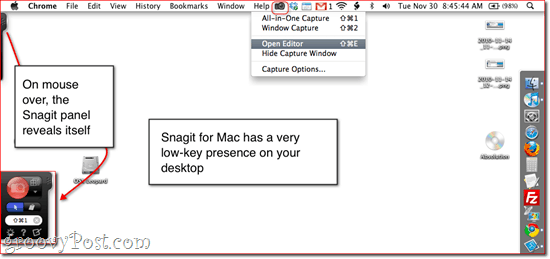 Snagit per Mac All in One Capture