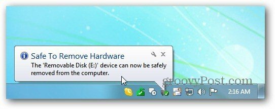 Rimozione sicura dell'hardware