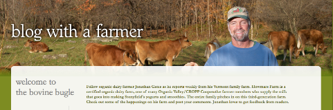 blog con contadino