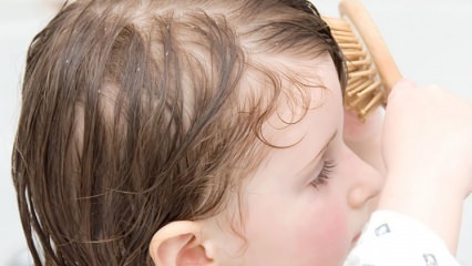 Trattamento dei capelli con forfora nei bambini