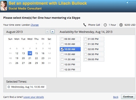 vcita appuntamento scheduler