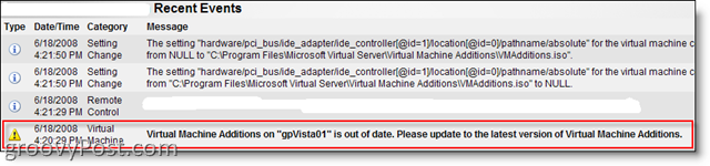 Installare aggiunte di macchine virtuali per MS Virtual Server 2005 R2