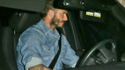 La licenza di David Beckham è stata confiscata!