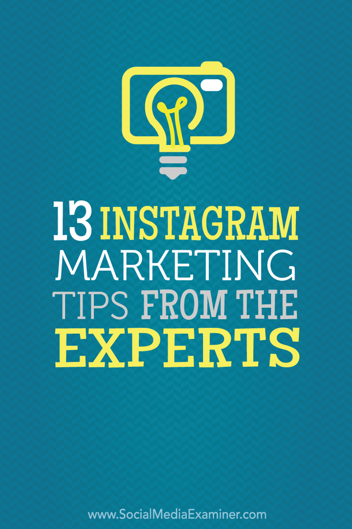 suggerimenti di marketing su Instagram