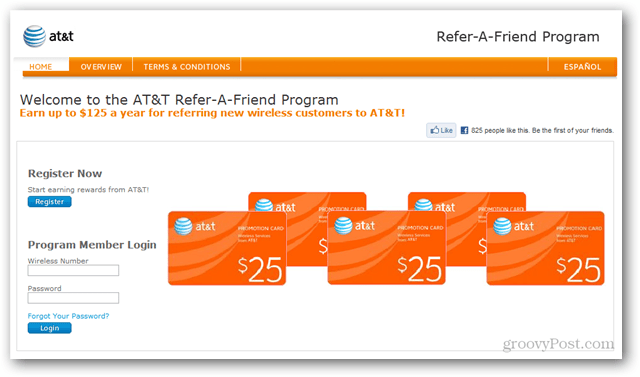 Programma AT&T Refer-A-Friend