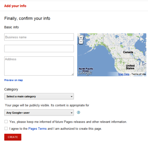 Pagine Google+: attività commerciali e luoghi locali