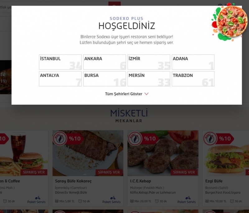 Siti in cui è possibile ordinare cibo online