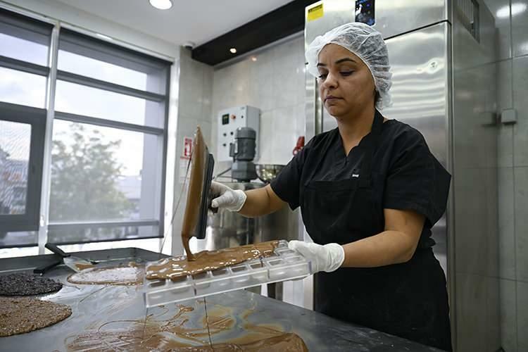 Produzione di cioccolato Yeşim Tekin