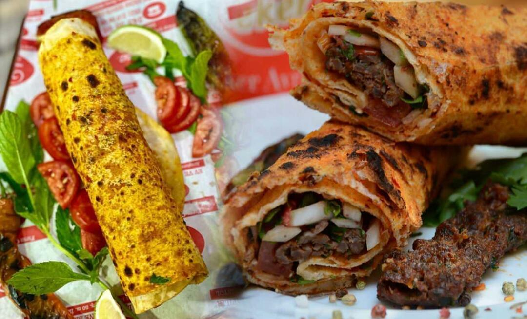 Come fare il famoso Harbiye Kebab di Hatay? Cos'è Harbiye Wrap?