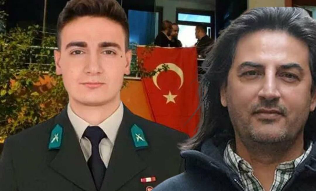 Il martire Yusuf Ataş ha portato il fuoco nei cuori! Il cantante Çelik ha rivendicato l'ultimo desiderio del martire
