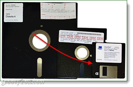 immagine di esempio del floppy disk