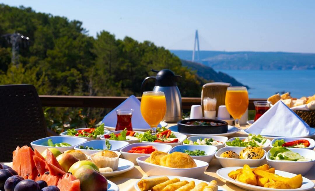 Dove sono i migliori posti per la colazione a Istanbul? Dove fare colazione a Istanbul?