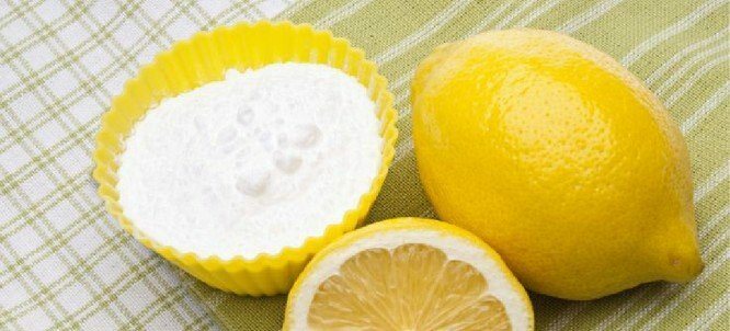 Limone e bicarbonato di sodio
