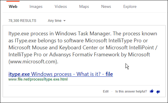 Suggerimento per Windows 10: scopri cosa fa un processo in modo semplice