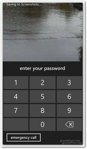 Windows Phone 8 personalizza la schermata di blocco con password