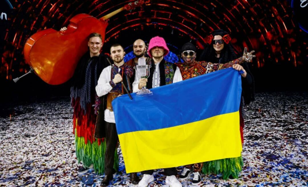 La vincitrice dell'Eurovision Ucraina non ospiterà quest'anno! Nuovo indirizzo annunciato