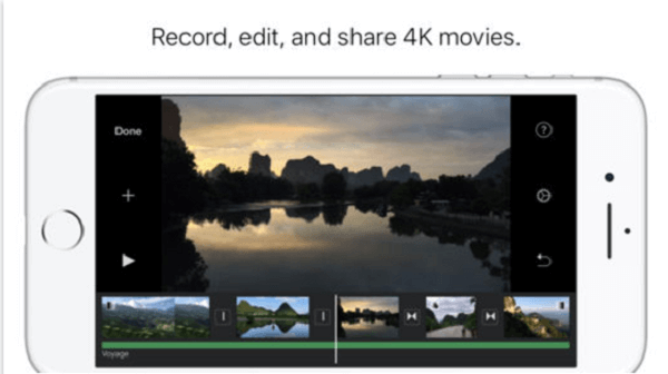 I brevi video possono essere modificati con un software di base, come iMovie.