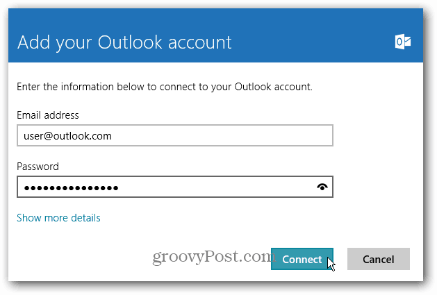 Come utilizzare la posta elettronica POP con Windows 8 Mail utilizzando Outlook.com