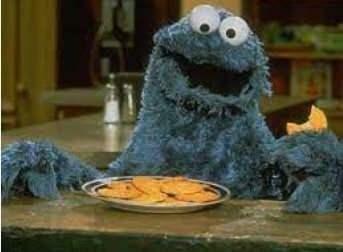 Mostro di biscotti di Sesame Street