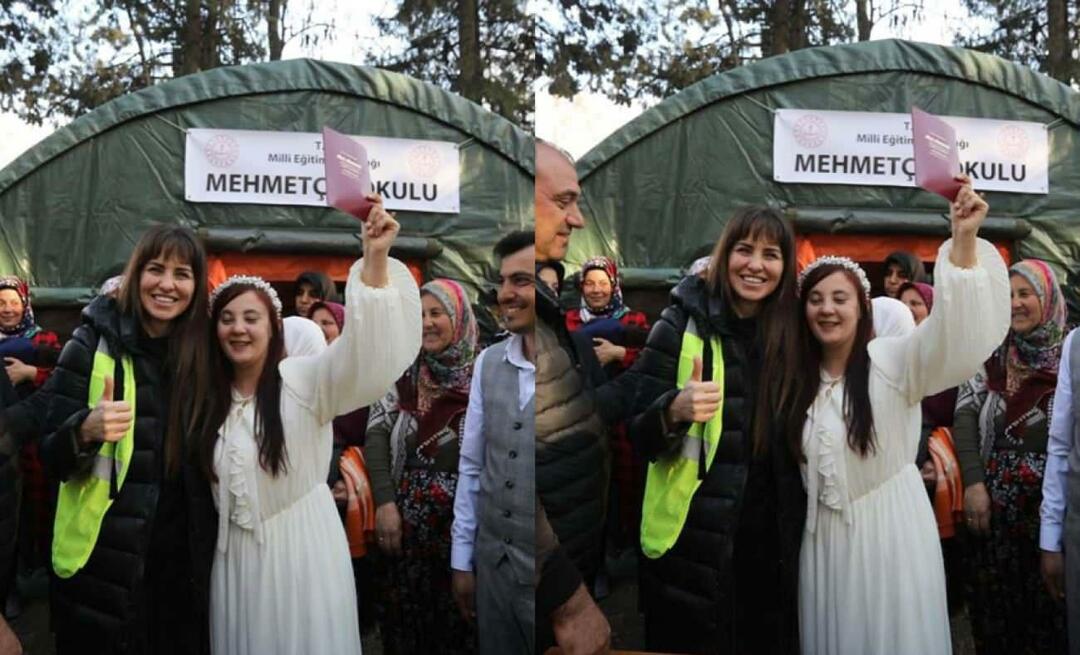 Condivisione emotiva da Aslı Tandoğan! Un sopravvissuto al terremoto è diventato testimone del matrimonio di una coppia