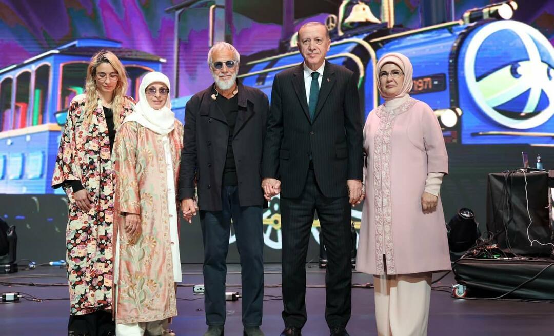Emine Erdogan ha condiviso dal concerto di Yusuf Islam!