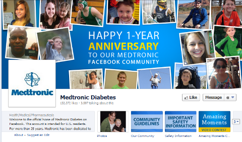 pagina facebook di medtronic