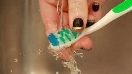 Come viene eseguita la pulizia dello spazzolino? Pulizia completa dello spazzolino da denti