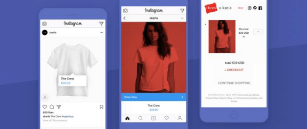 Instagram sta testando la capacità di marchi e rivenditori di vendere prodotti direttamente sulla piattaforma con una più profonda integrazione di Shopify chiamata Shopping su Instagram.