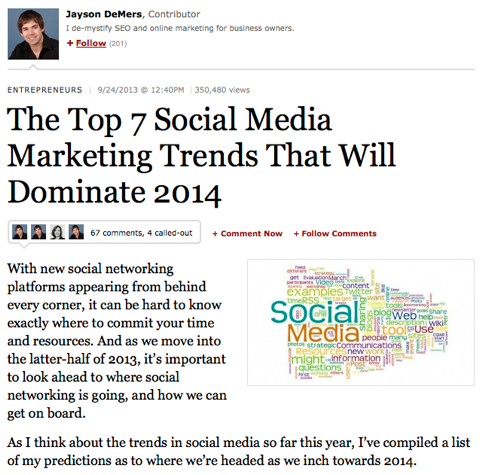 le 7 principali tendenze del social media marketing
