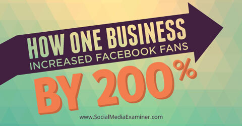 aumentare i fan di Facebook del 200%