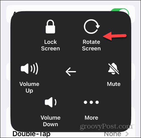 Disabilita la rotazione dello schermo su iPhone