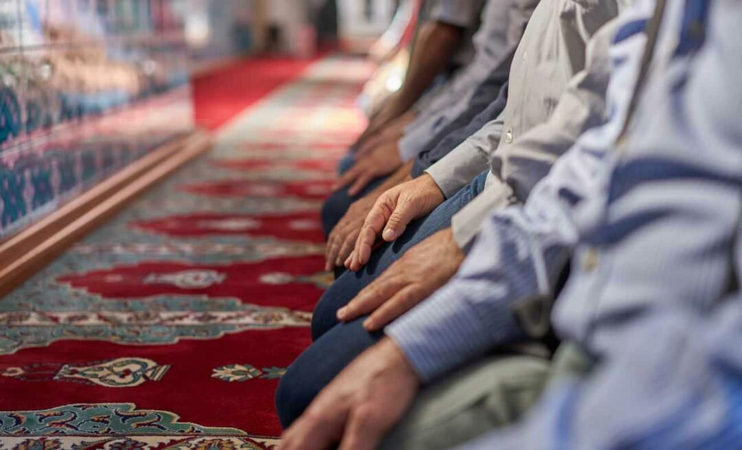 Come fare la "preghiera Hacet" affinché le preghiere vengano accettate? Come eseguire la preghiera Hajat?