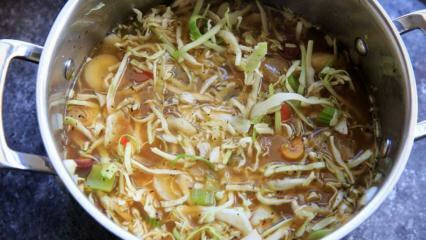Come preparare una zuppa di cavolo brucia grassi? Dieta dimagrante di zuppa di cavolo per 3 giorni!