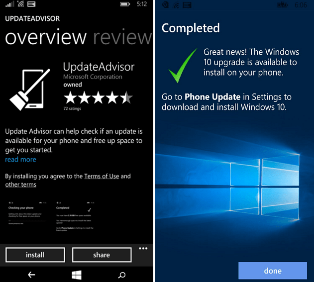 Prepara il tuo Windows Phone per l'aggiornamento a Windows 10 Mobile