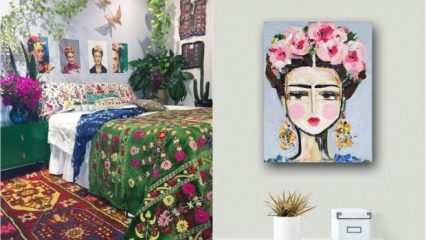 Suggerimenti decorativi secondo lo stile di "Frida Kahlo"